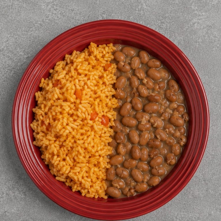 Rice and Beans.