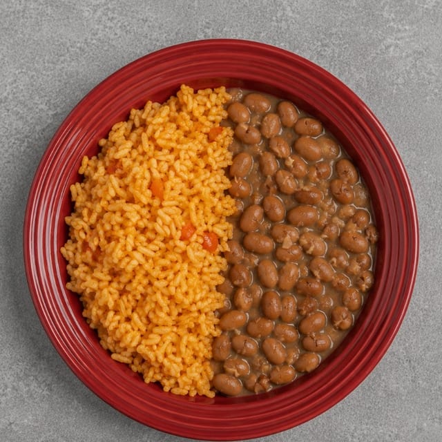 Rice and Beans.