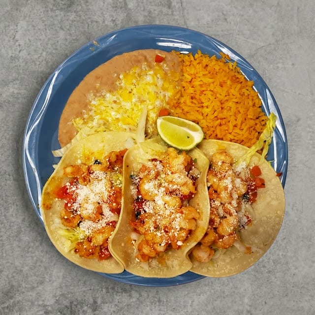 Shrimp Tacos.