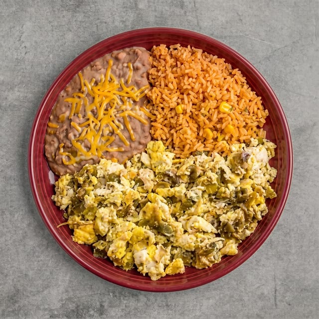 Machaca and Eggs Plate.